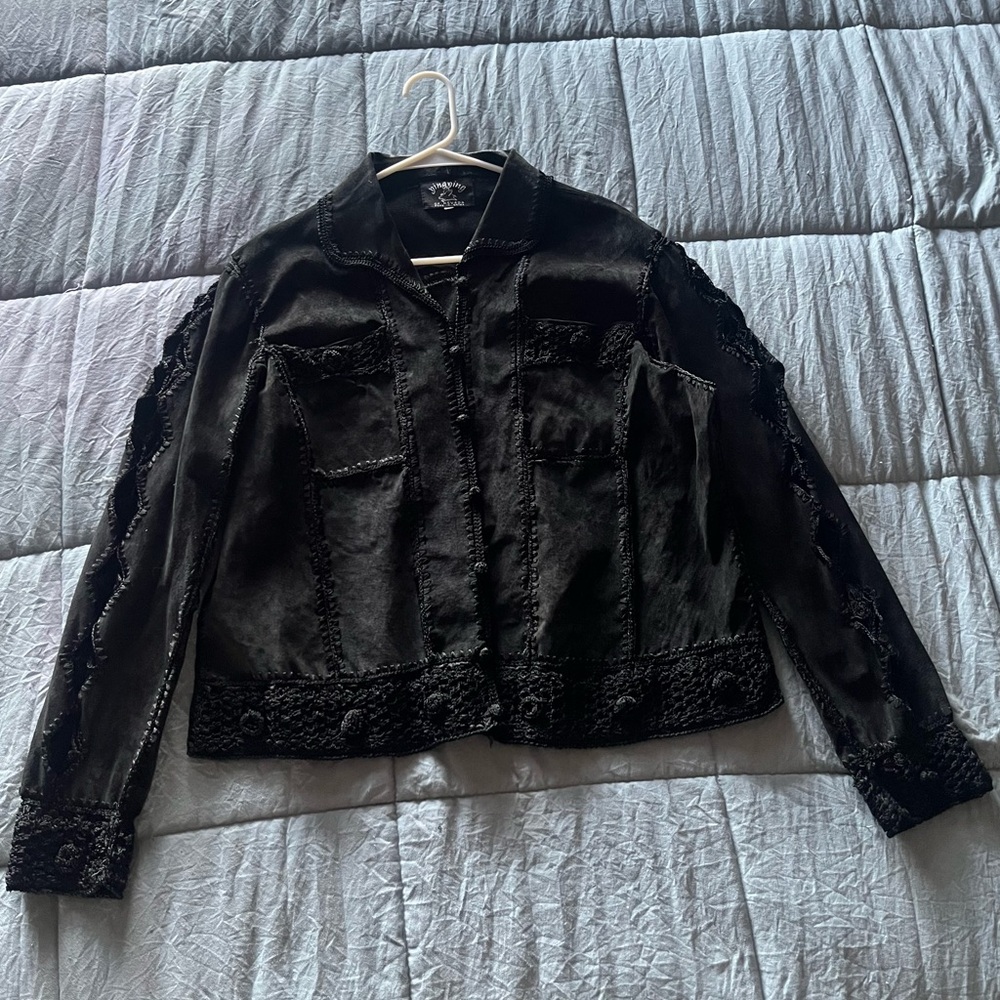 Black Soft Leather Jacket